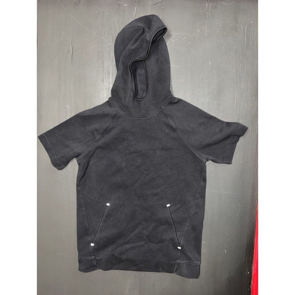 Old Navy Active Dynamic Fleece Youth XL 16-18 4-Way Stretch Charcoal Grey Hoodie
